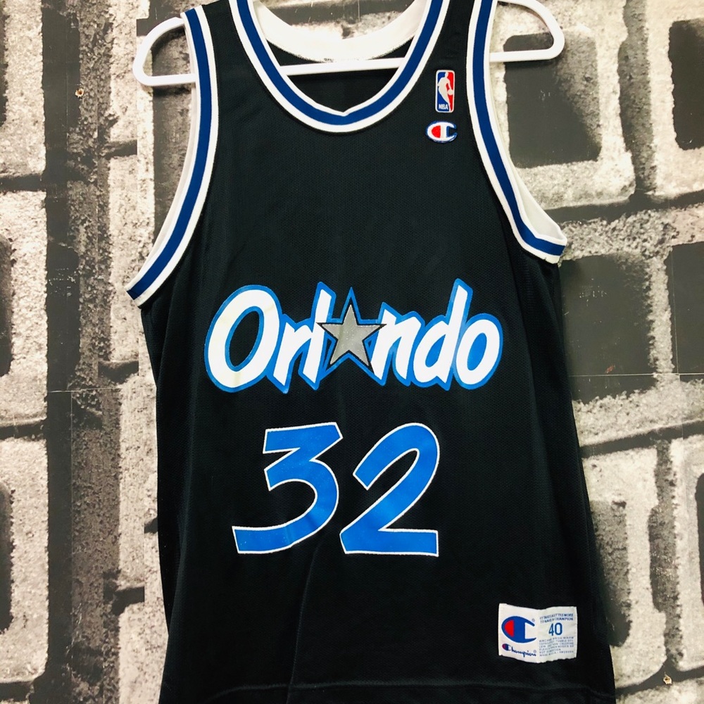 Shaquille O’Neal champion vintage jersey